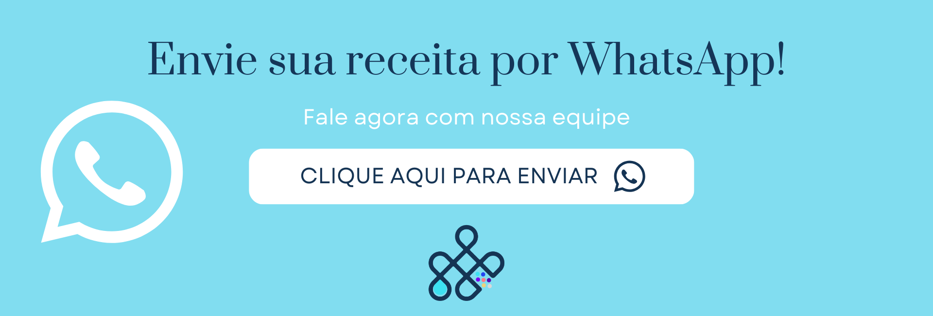 Envie sua receita por WhatsApp!