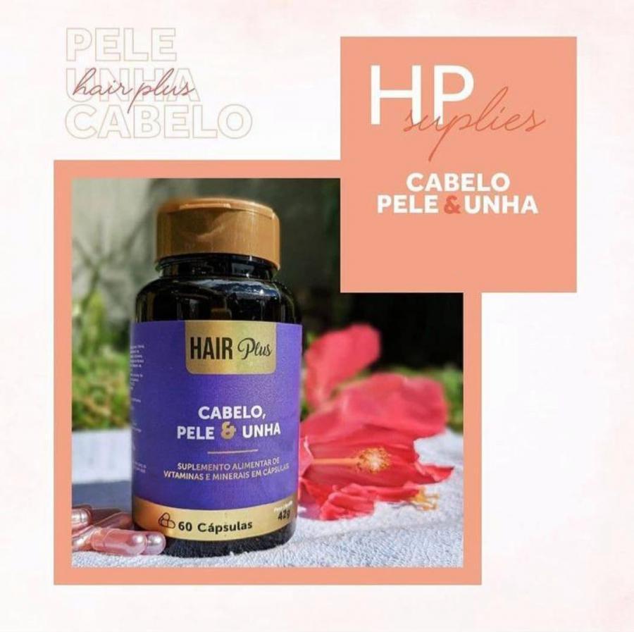 Hair Plus - Cabelo, Pele e Unha